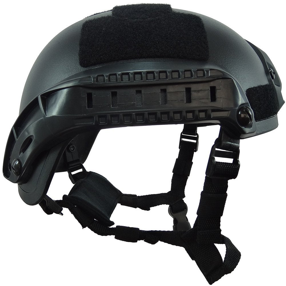 Tactical Helmet 04 丨Adjustable Chin Strap & Guide Rail System